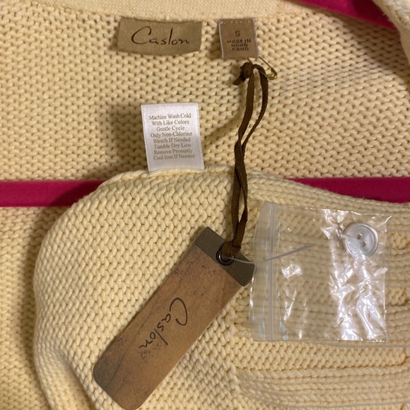 CASLON Light yellow sweater. Size S - Picture 4 of 4